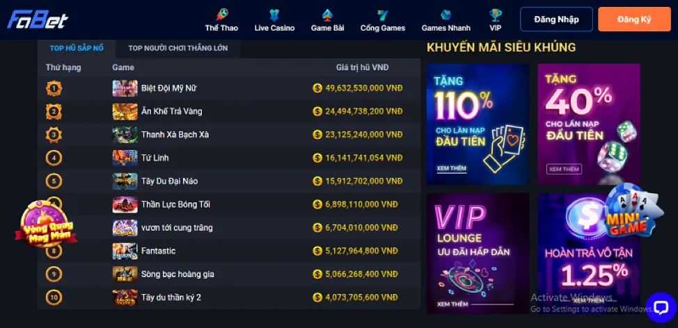 Ưu đãi chào mừng thành viên mới tại Vbet